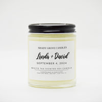 Customized Event Candle Favors (24 candles)